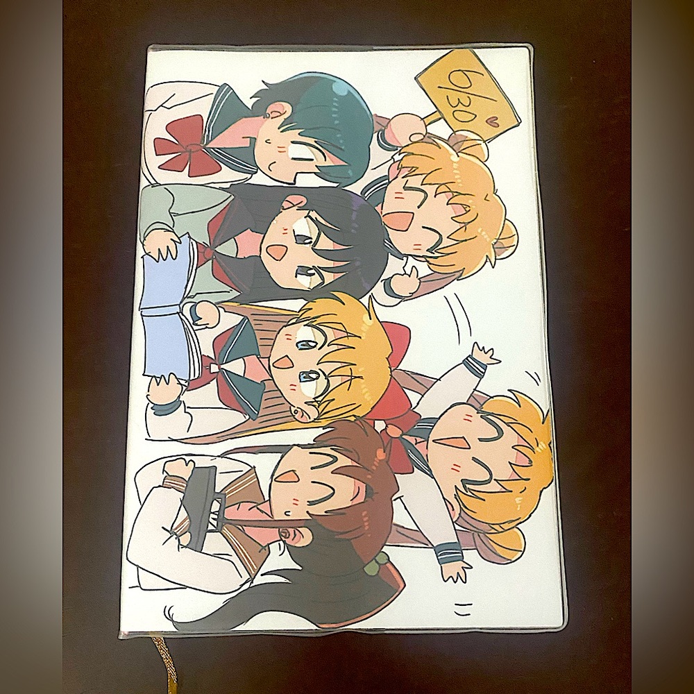 Sailor Moon customized notebook